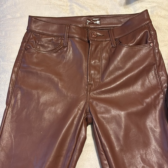 MOTHER Brown Ankle & Cropped Jeans - Picture 2 of 6